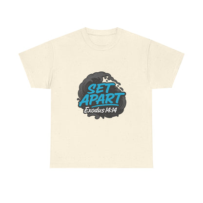 Set Apart Exodus 14:14 Tee - Christian Faith Graphic T-Shirt